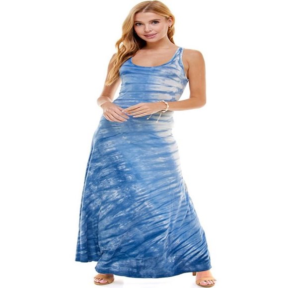 Bully Designer DRESS Tie Dye SUNDRESS Maxi DRESS Racerback DRESS Priced CHEAP - Picture 3 of 14